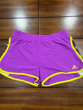Adidas Purple Athletic Shorts